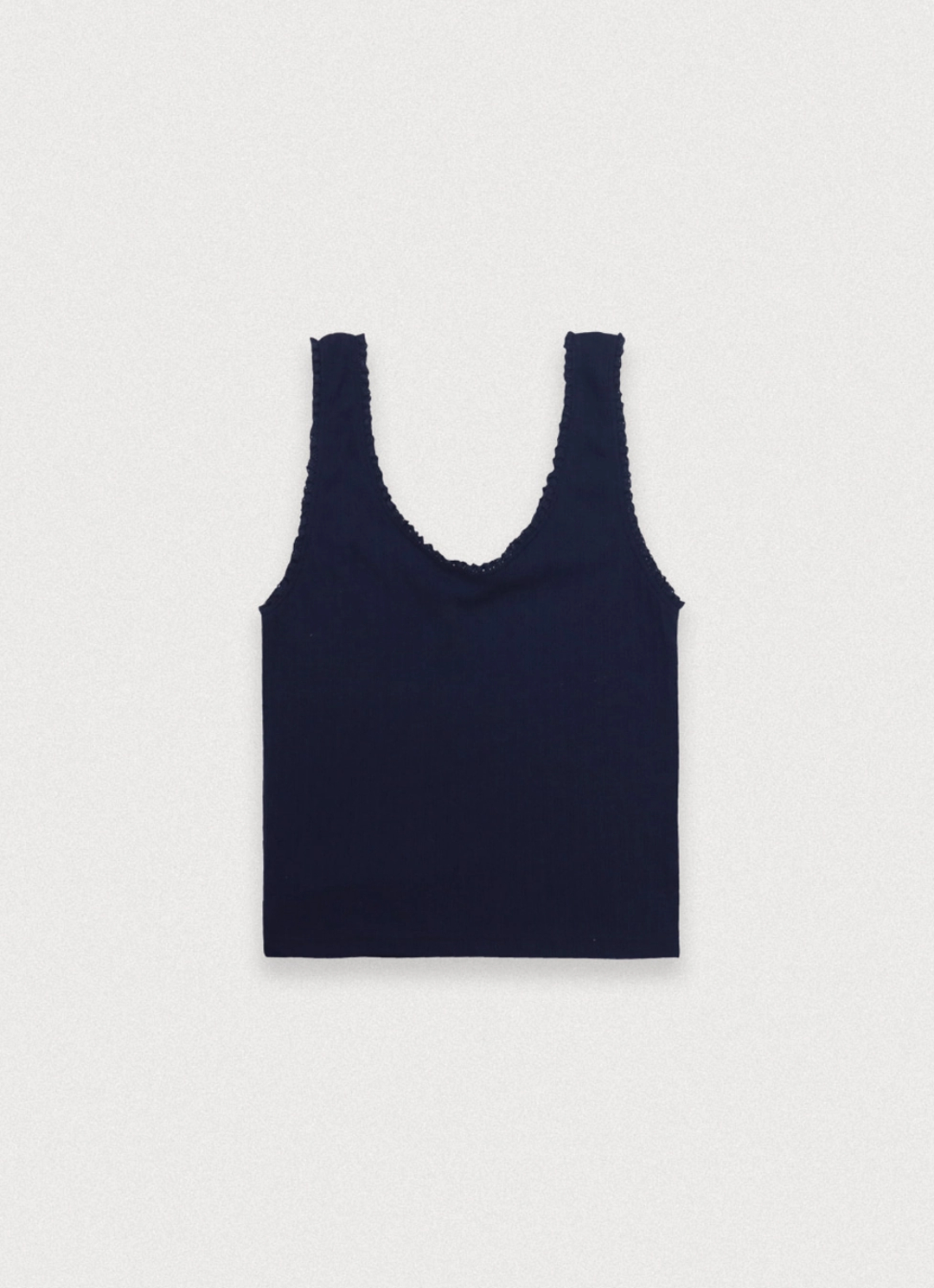 포에토 Sure lace sleevless - navy 상품 이미지 3