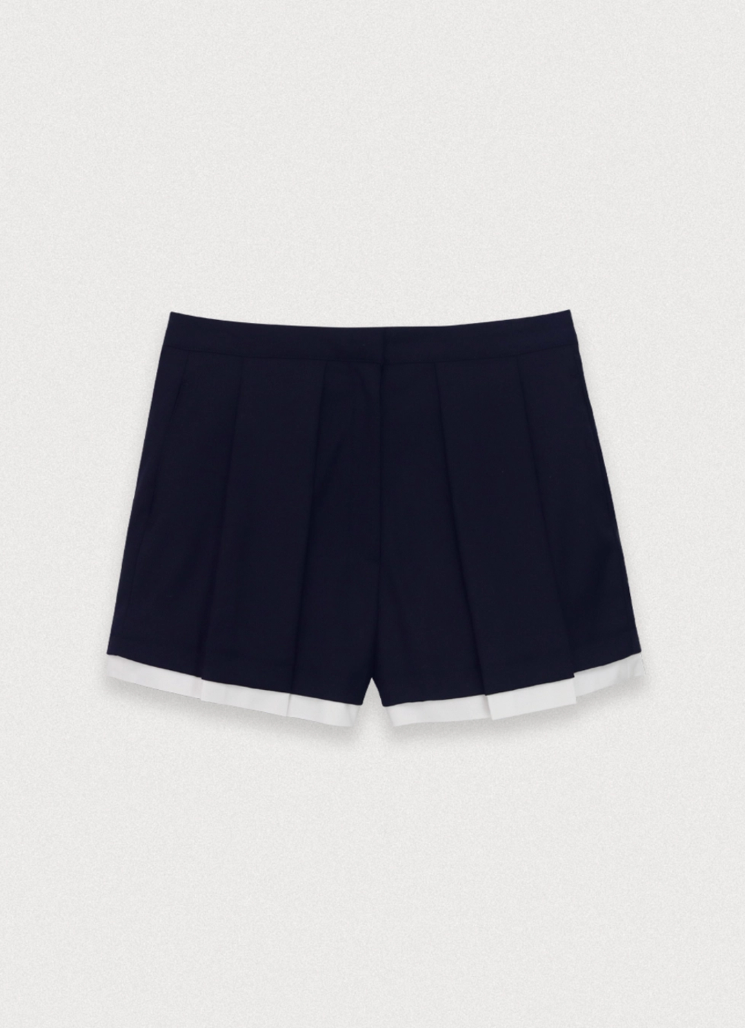 포에토 Conternir layered shorts - navy 상품 이미지 3