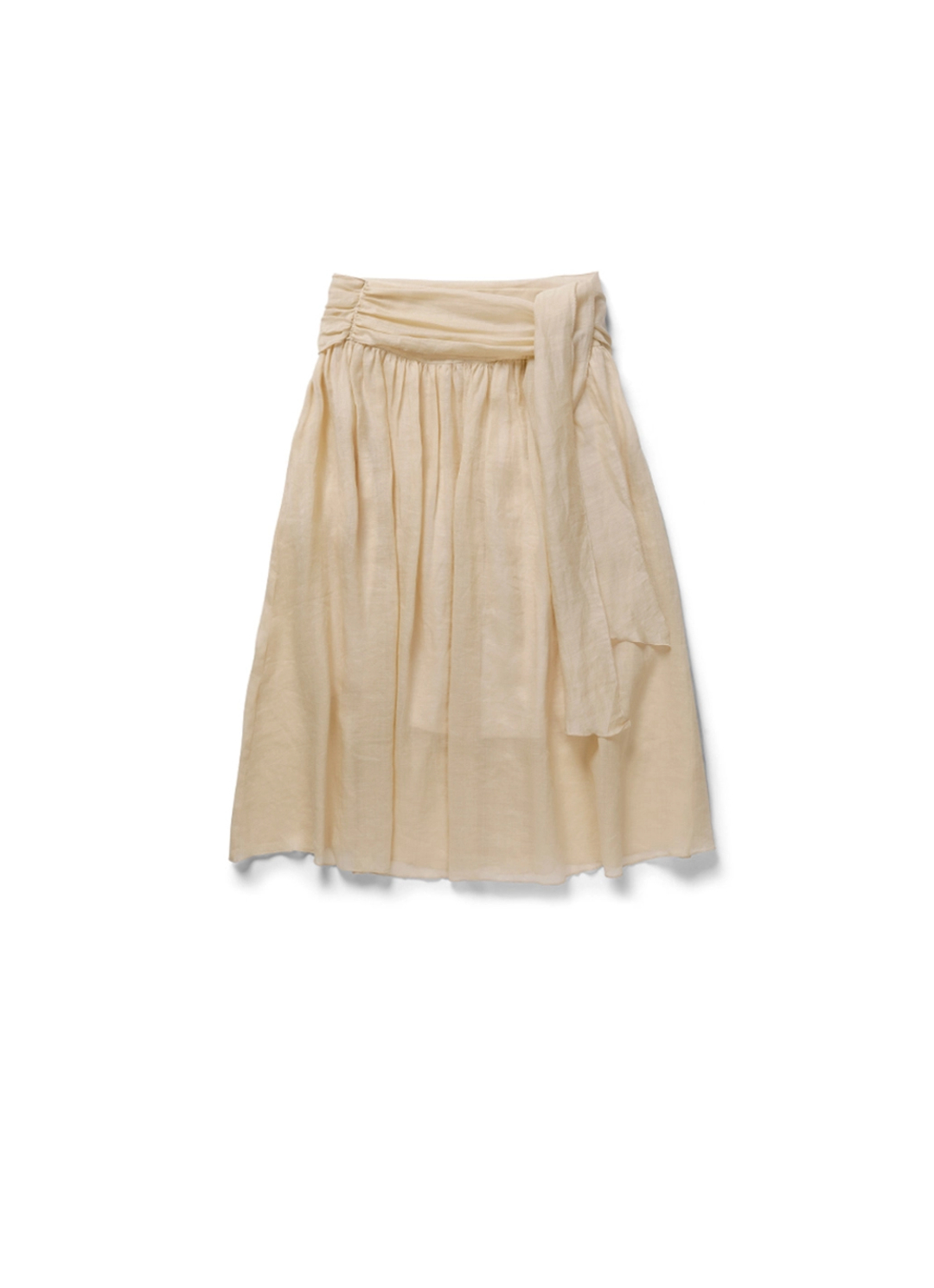 위드아웃썸머 Almond strap skirt_beige 상품 이미지 3