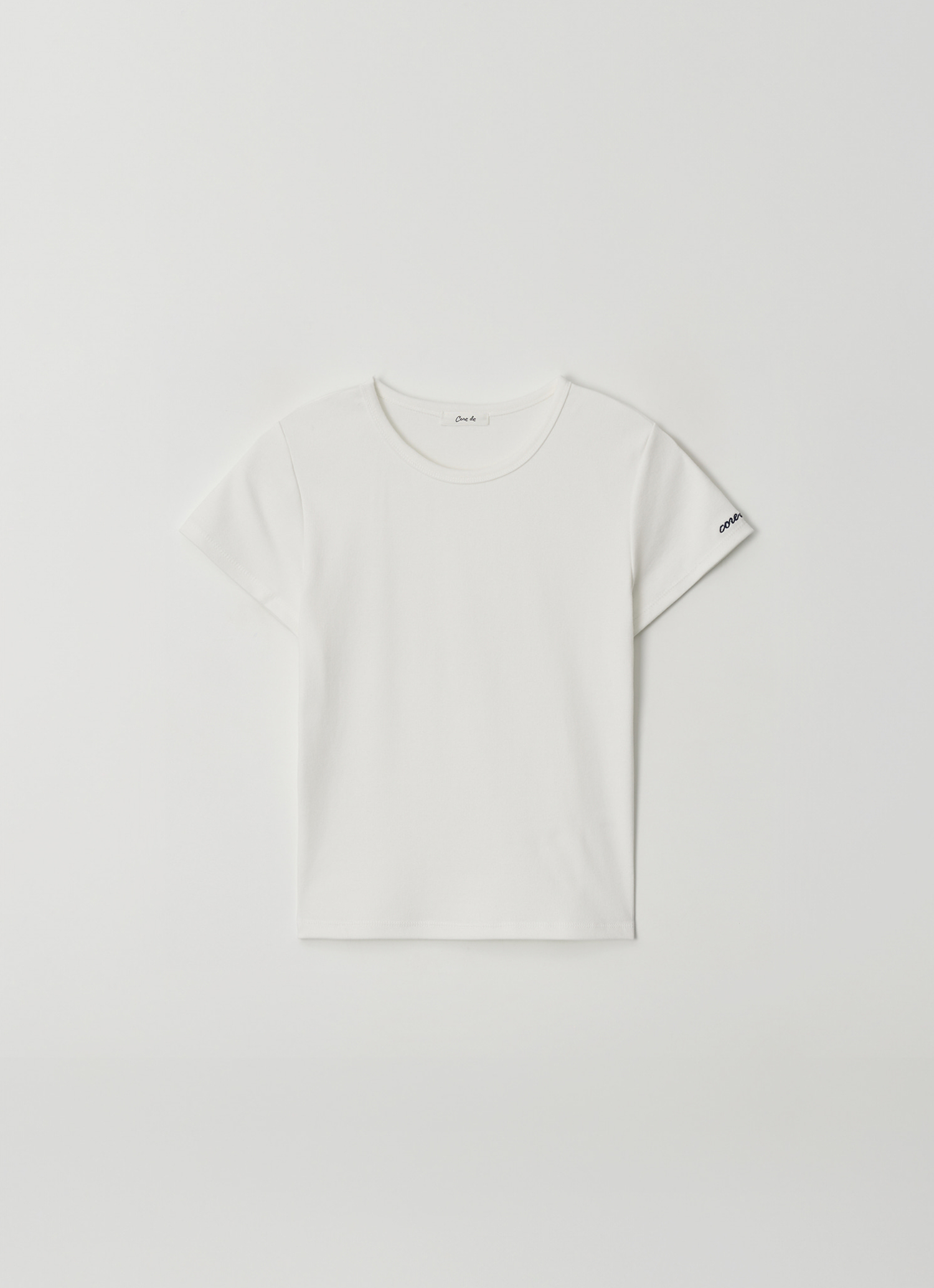 [6차] Cozy soft t-shirt (ivory)