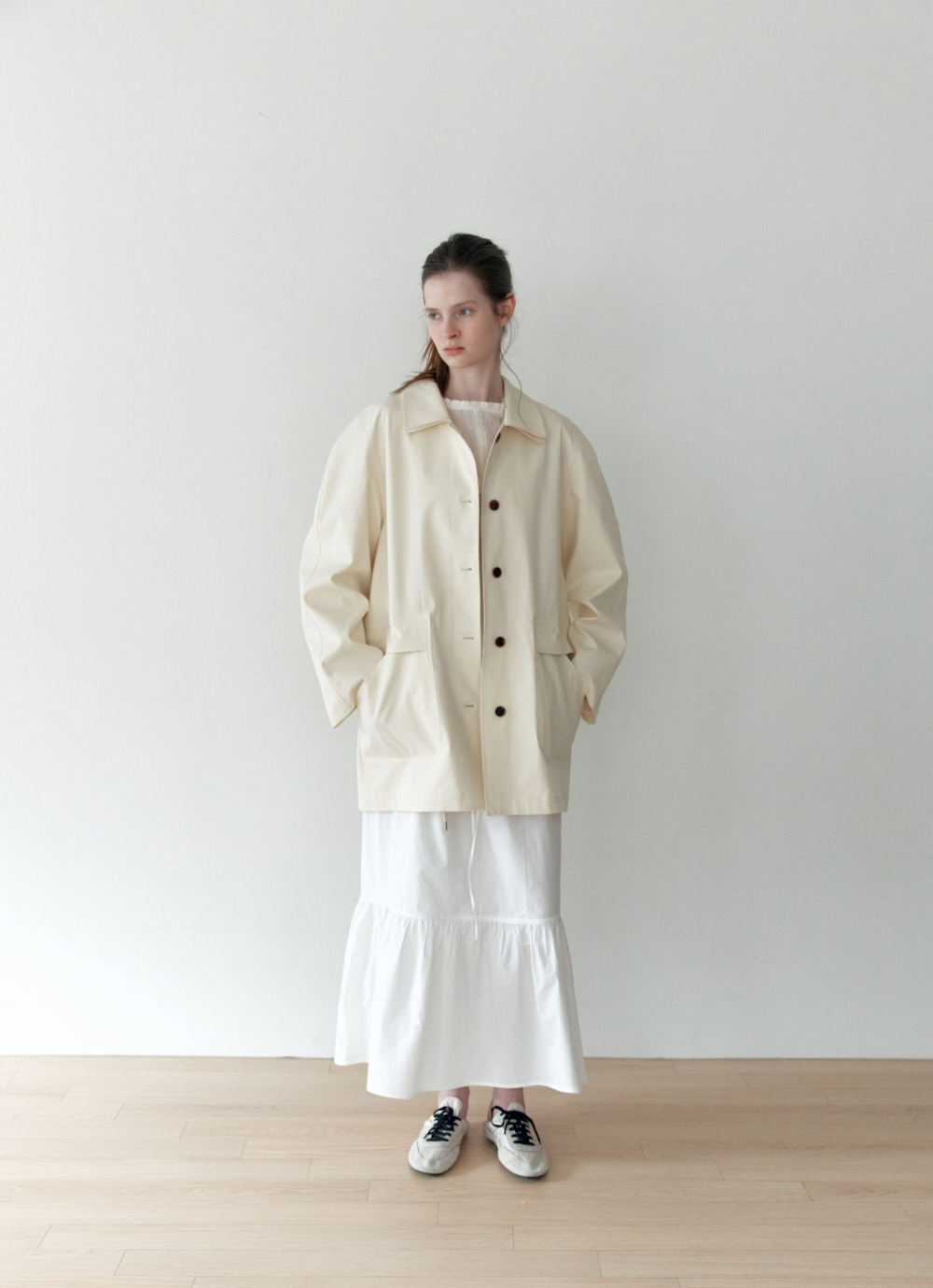 더릴 [6th] Double Collar Jacket_Butter 상품 이미지 2